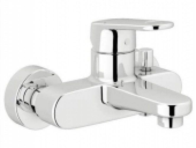 GROHE Europlus – Mitigeur monocommande de bain avec 2 sorties chrome