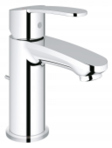 GROHE Eurostyle Cosmopolitan – Mitigeur monocommande lavabo taille S petite version avec garniture de vidage chrome