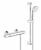 GROHE Grohtherm 1000 – Mitigeur thermostatique de douche avec ensemble de douche 600 mm chrome