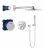 GROHE Grohtherm SmartControl – Système de douche Rainshower SmartActive 310 avec mitigeur thermostatique chrome