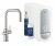 Grohe Kit de démarrage – Mitigeur bec U Blue Home Chromé (31543)