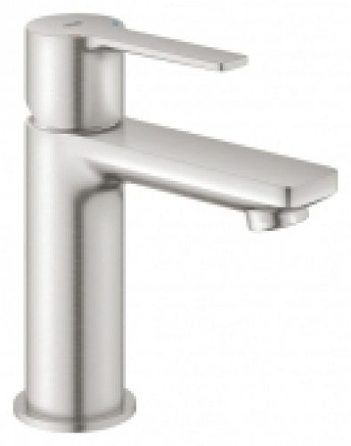GROHE Lineare – Mitigeur monocommande lavabo taille XS avec bonde de vidage Push-Open supersteel
