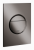 GROHE Nova Cosmopolitan S – Plaque de commande pour WC avec double chasse et marche/arrêt hard graphite / hard graphite