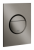 GROHE Nova Cosmopolitan S – Plaque de commande pour WC avec double chasse et marche/arrêt hard graphite brossé / hard grap…