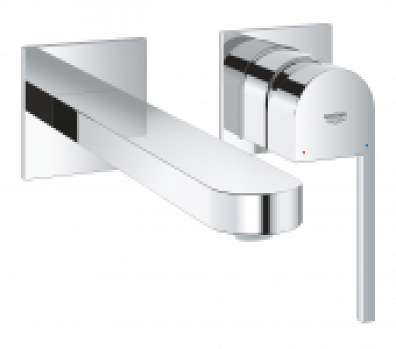 GROHE Plus – Mitigeur de lavabo 2 trous pour montage mural avec projection 203 mm chrome