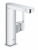 GROHE Plus – Mitigeur monocommande lavabo taille M avec bonde de vidage Push-Open chrome