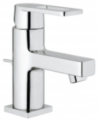 GROHE Quadra – Mitigeur monocommande lavabo taille S avec limiteur de débit avec garniture de vidage chrome