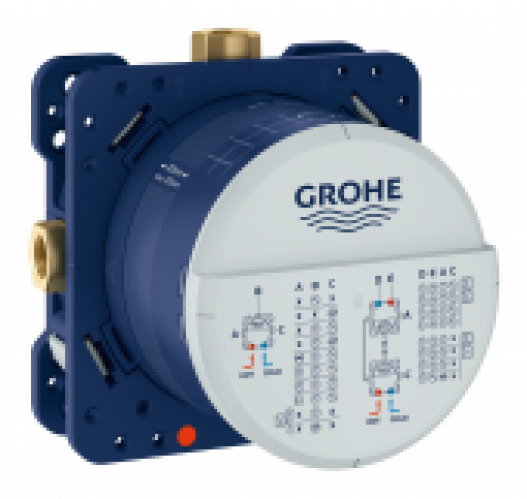 GROHE Rapido SmartBox – Corps encastré 1/2&Prime; pour mitigeur monocommande bain ou douche
