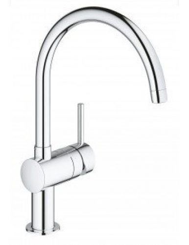 GROHE Robinet de Cuisine Minta Plage de Rotation de 0°/150°/360°…