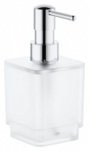 GROHE Selection Cube – Distributeur de savon chrome / satiné