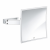 GROHE Selection Cube – Miroir cosmétique chrome / miroir