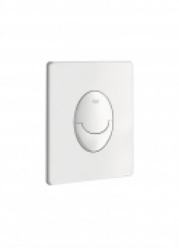 GROHE Skate Air – Plaque de commande pour WC avec double chasse et marche/arrêt blanc / white