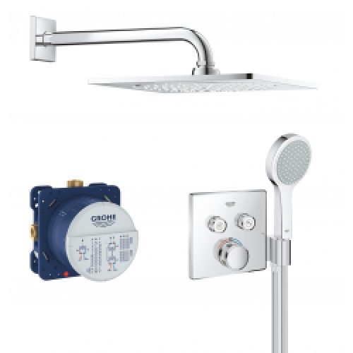 Grohtherm SmartControl Set de douche 254mm…
