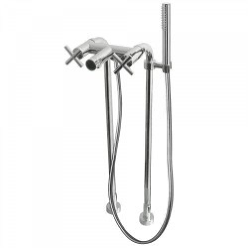 Groupe Bain‑douche avec prises d&rsquo;eau au sol – TRES 163194