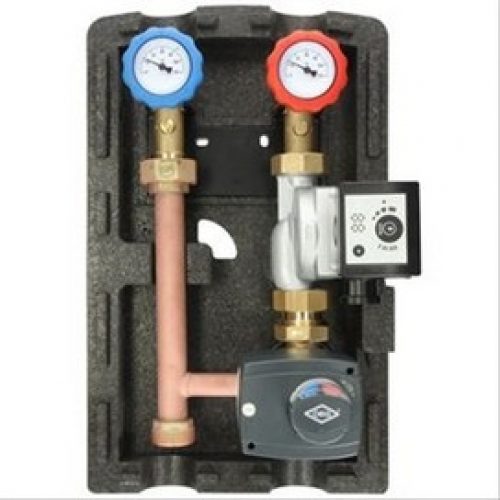 Groupe de raccordement chauffage, circuit mélangé pompe CPAE 55/25 – 130