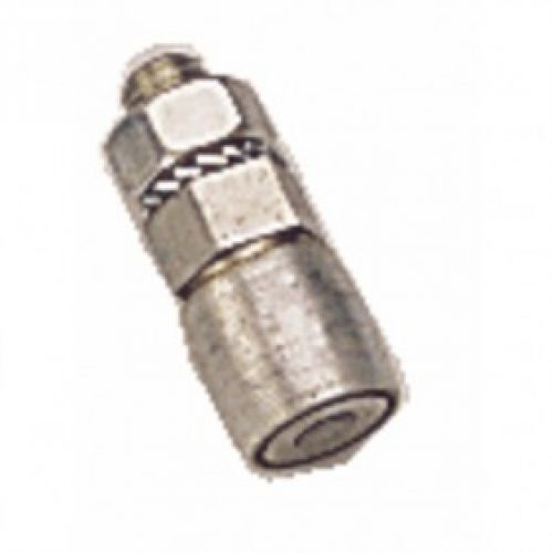 Guide à tige filetée pour portes pliantes et accordéon – galet 20 mm