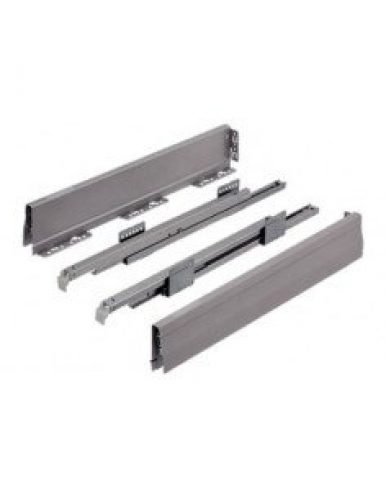 HAFELE – Garniture MOOVIT gris 300 mm pour tiroir – 553.56.201