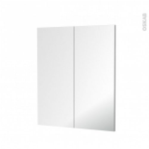 Hakeo Facade N74 2 Portes Miroir L60H70
