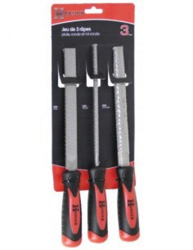 HANGER 110391 Set de 3 râpes à bois