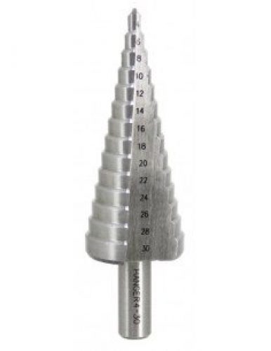 HANGER 153101 Foret étagé droit HSS professionnel 4 à 30mm
