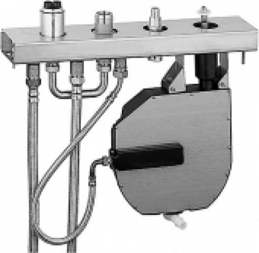 HANSA – Solution murale et de rénovation HANSACOMPACT pour montage sur gorge 4 trous avec corps encastrable universel, DN 2…