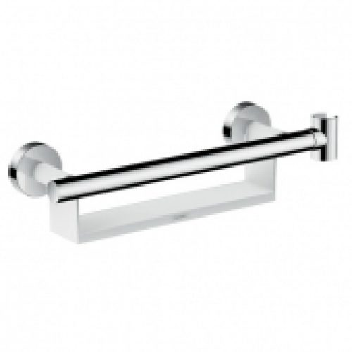 hansgrohe COMFORT – Poignée de maintien chrome / blanc