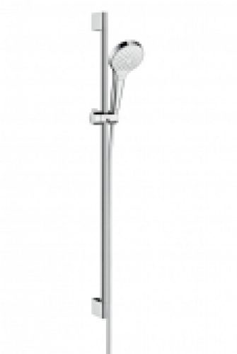 hansgrohe Croma – Ensemble de douche 110 3jet Vario blanc / chrome