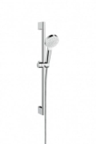 hansgrohe Crometta – Ensemble de douche 100 1jet Green blanc / chrome