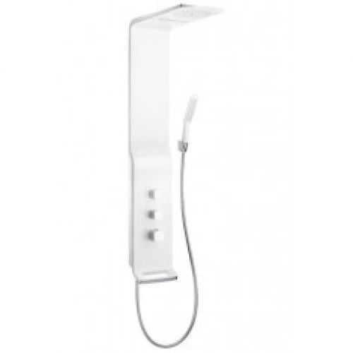 HANSGROHE-Duschpaneel Raindance LIFT Blanc/Chrome