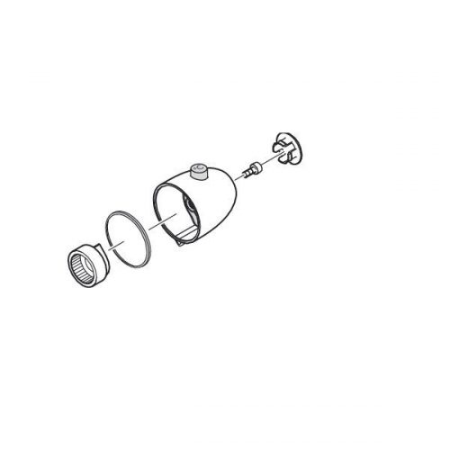 Hansgrohe Ecostat 2001 Poignée thermique >06/99 (96225)