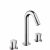 hansgrohe Logis – Mitigeur de lavabo 3 trous 150 avec garniture de vidage chrome