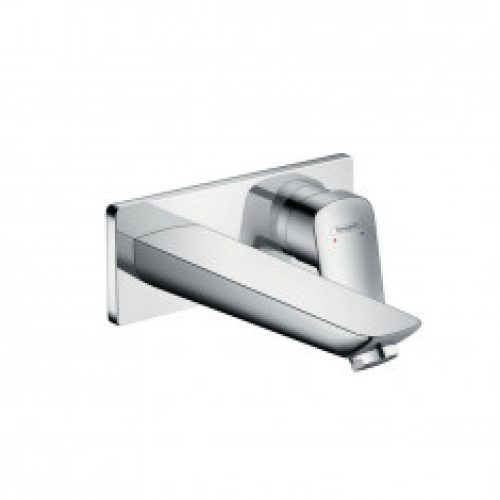 Hansgrohe LOGIS  Mitigeur Lavabo mural encastré Bec 195mm Chromé