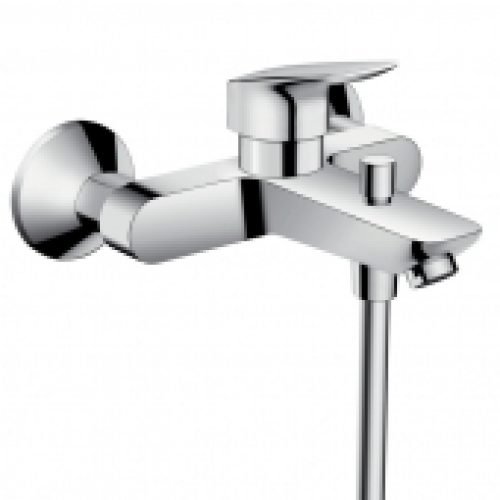 hansgrohe Logis – Mitigeur monocommande de bain avec 2 sorties chrome