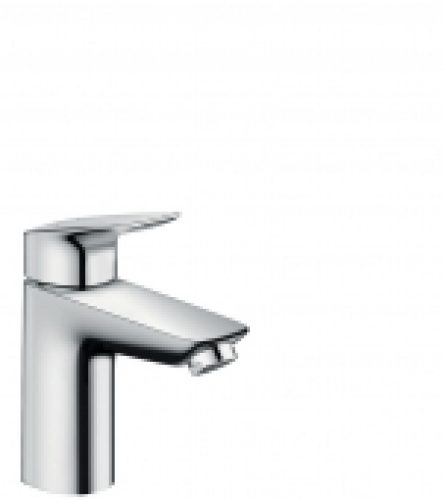hansgrohe Logis – Mitigeur monocommande lavabo 100 avec garniture de vidage en metal chrome