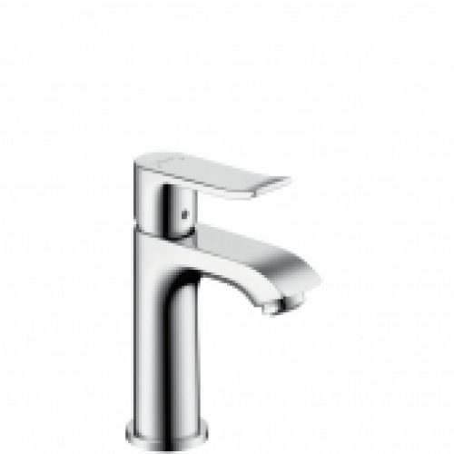 hansgrohe Metris – Mitigeur monocommande lavabo 100 sans garniture de vidage chrome