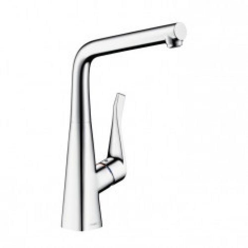Hansgrohe METRIS Mitigeur évier Aspect acier 14822800