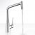 Hansgrohe METRIS Mitigeur évier avec douchette extractible Aspect acier 14820800
