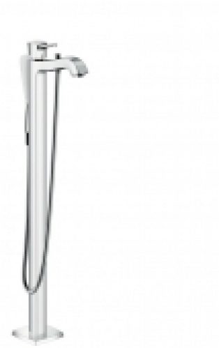 hansgrohe Metropol Classic – Mitigeur monocommande bain pour montage au sol avec 2 sorties chrome