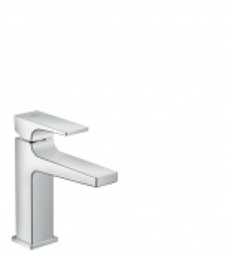 hansgrohe Metropol – Robinet monofluide 100 avec bonde de vidage Push-Open chrome