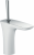 hansgrohe PuraVida – Mitigeur monocommande lavabo 110 avec bonde de vidage Push-Open chrome / blanc