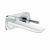 hansgrohe PuraVida – Mitigeur monocommande lavabo pour montage mural avec projection 165 mm sans garniture de vidage chrome / bl…