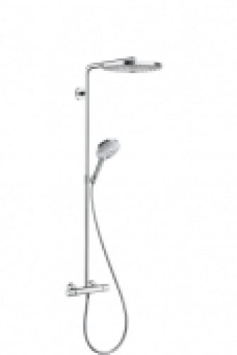 hansgrohe Raindance Select S – Système de douche Showerpipe 300 2jet avec mitigeur thermostatique chrome