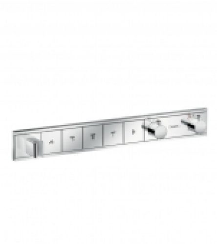hansgrohe RainSelect – Façade pour mitigeur thermostatique douche pour 5 sorties chrome