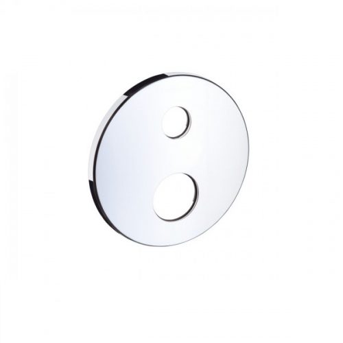 Hansgrohe Rosace MTC/vanne d&rsquo;arrêt et vanne de fermeture / baignoire encastrée/vanne d&rsquo;arrêt (96453)