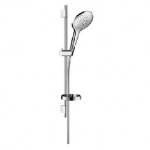 HANSGROHE Set Raindance Select S 150 3 jet Unica’S Puro 0.65m Blanc/Chrome 27802400