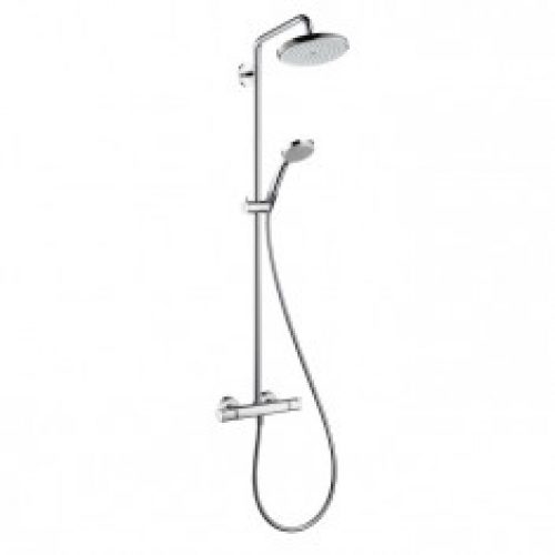 HANSGROHE Showerpipe Croma 220 AIR Chromé 27185000