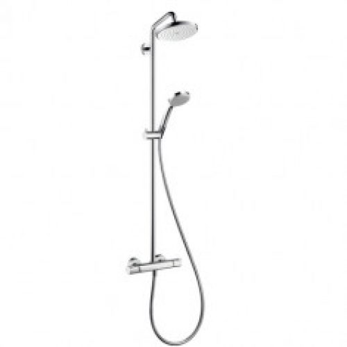 HANSGROHE Showerpipe Croma 220 AIR EcoSmart Chromé 27188000