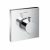 hansgrohe ShowerSelect – Façade pour mitigeur thermostatique Highflow pour 1 sortie avec bouton rotatif chrome