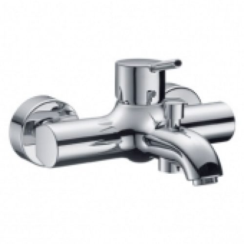 hansgrohe Talis S – Mitigeur monocommande de bain avec 2 sorties chrome