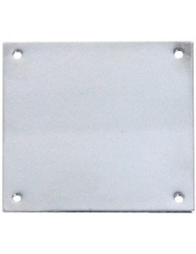 HERACLES – Plaque de propreté chromée